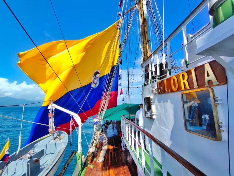 ARC Gloria, buque escuela de la Armada de Colombia