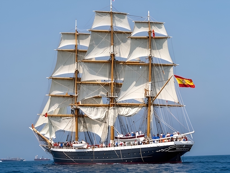 Nautilus, hist&oacute;rico buque escuela de la Armada Espa&ntilde;ola