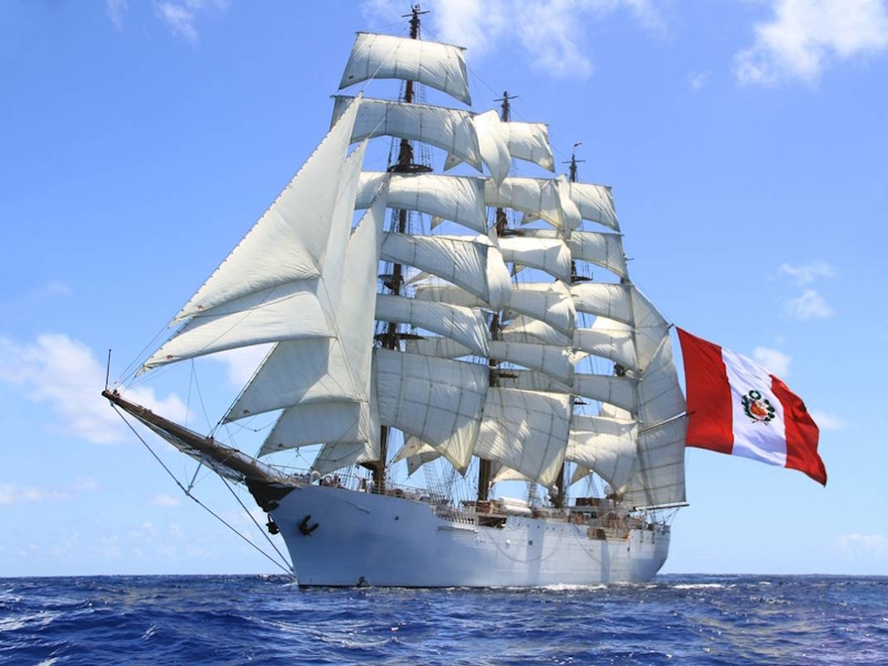 BAP Uni&oacute;n, buque escuela de la Marina de Guerra del Per&uacute;